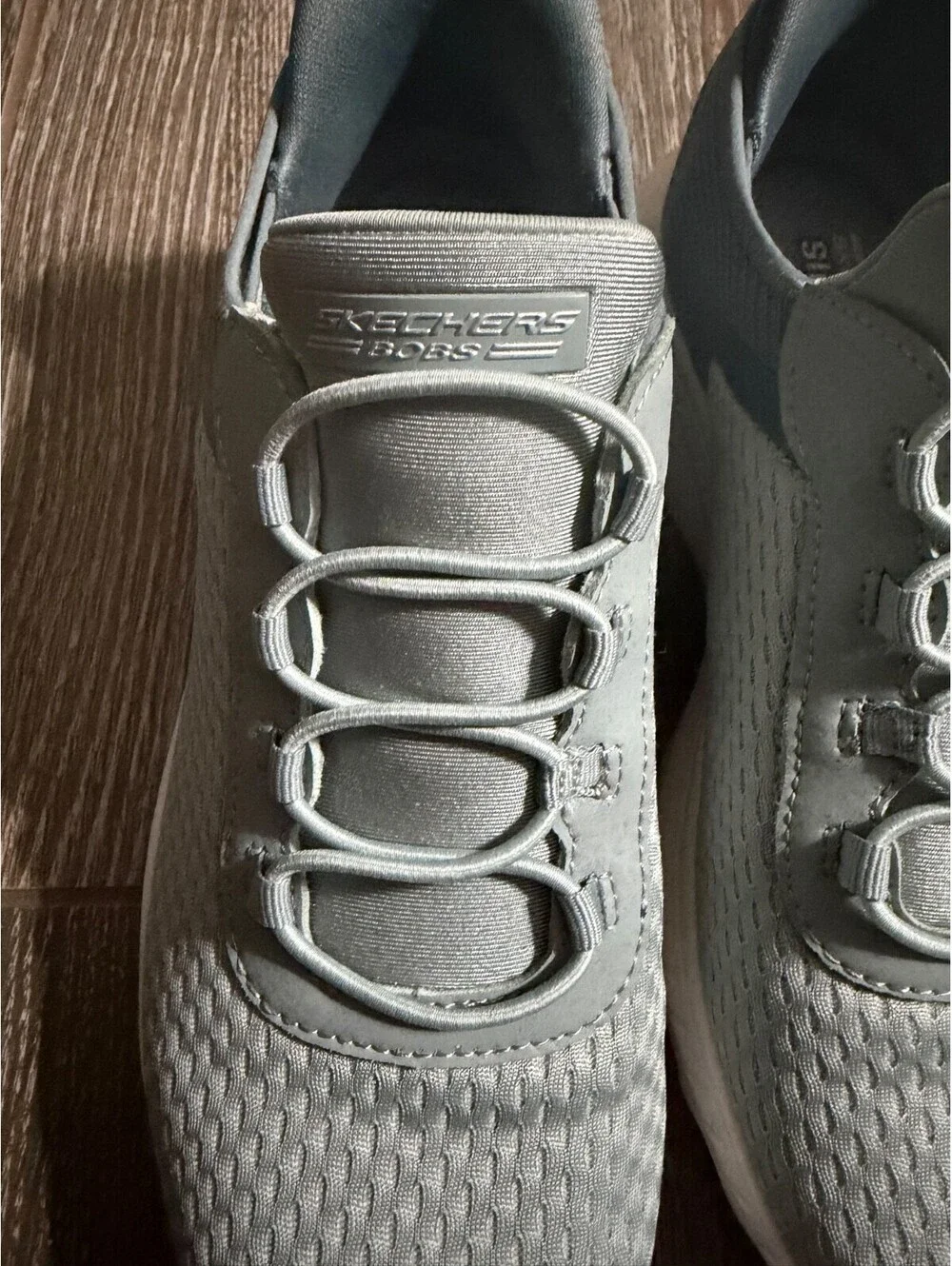 Skechers Hands Free Slip Ins Bobs Squad Chaos Sneakers 8 Wide - Picture 5 of 5